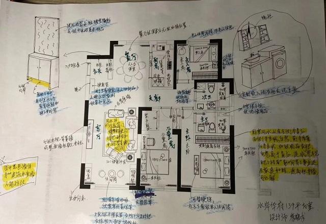 设计师 ｜ 给方案取名&量房后给客户发方案