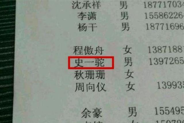 父亲姓“死”，不知如何给孩子取名，奶奶脱口一个名字太霸气