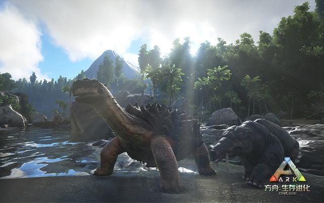 三款科幻风格的游戏 方舟 生存进化 手游内置400多种恐龙