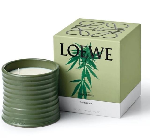 下猛药 Loewe首次推出香氛蜡烛 味道选择竟然有 大麻味